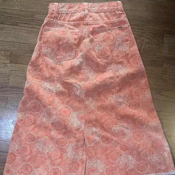 Women's orange pink Skirts - Picture 4 of 5